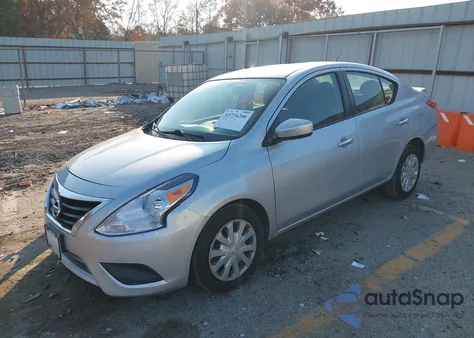 2019 Nissan Versa 1.6 Sv из США, поврежденный, VIN 3N1CN7APXKL823434